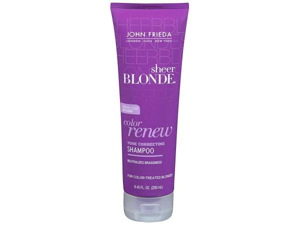 Shampoo Sheer Blonde Color Renew Tone Correcting - John Frieda 250ml