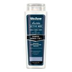 Shampoo Shower 3 Em 1 Cabelo/barba/corpo Classic Active Men Vita Derm 200g