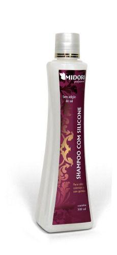 Shampoo Silicone Pos Tintura e Coloridos Midori 500ml