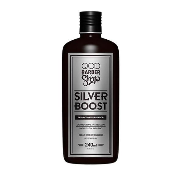 Shampoo Silver Boost 240ml Qod Barber Shop