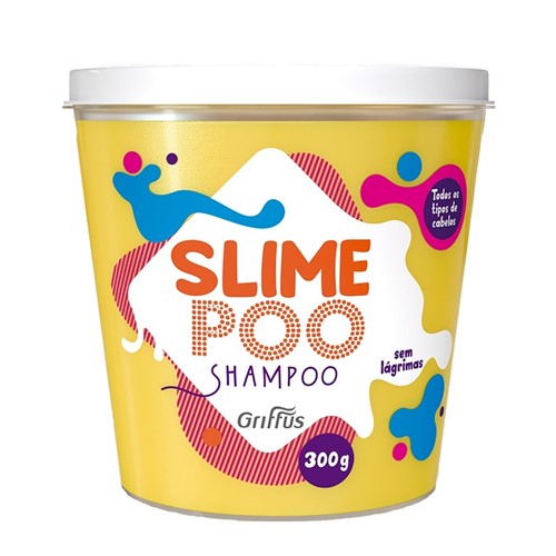 Shampoo Slime Poo Vegano Amarelo Griffus 300G