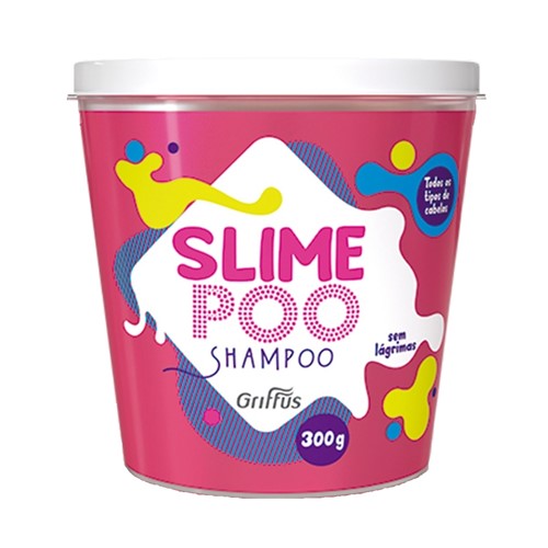 Shampoo Slime Poo Vegano Rosa Griffus 300G