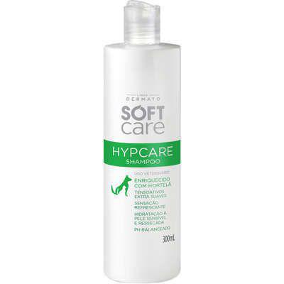 Shampoo Soft Care Hypcare para Pele Ressecada 300ml - Pet Society