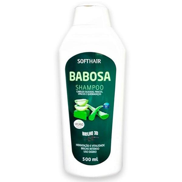 Shampoo Soft Hair Babosa 3D 500ml - Softhair