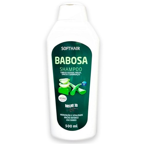 Shampoo Soft Hair Babosa 3D 500ml