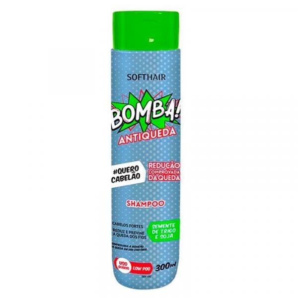 Shampoo Soft Hair Bomba Antiqueda 300ml