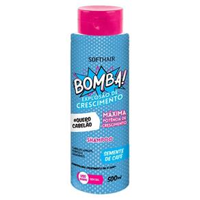 Shampoo Soft Hair Bomba Explosão de Crescimento 500ml