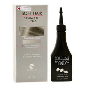 Shampoo Soft Hair Cinza - 60ml - 60ml