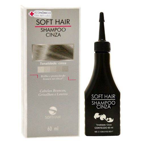 Shampoo Soft Hair Cinza 60ml