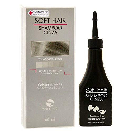 Shampoo Soft Hair Cinza Claro 60ml