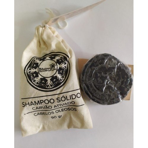 Shampoo Sólido para Cabelos Oleosos - Bhava - 90G