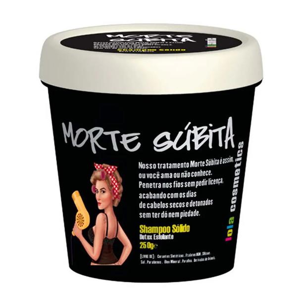 Shampoo Sólido Reconstrutor Morte Súbita Lola Cosmetics 250g