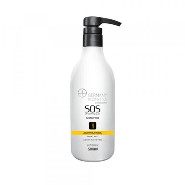Shampoo SOS Queratização Germany Kosmetika 500ml