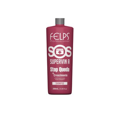 Shampoo SOS Supervin a Stop Queda 250ml - Felps