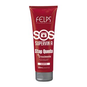 Shampoo SOS Supervin a Stop Queda Felps Profissional 250ml