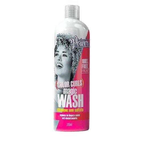Shampoo Soul Power Color Curls Magic Wash Sem Sulfato 315ml