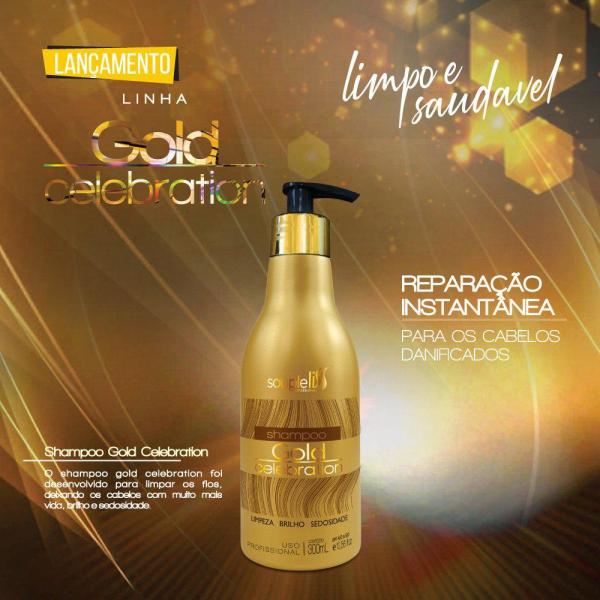 Shampoo Soupleliss Gold Celebration Lavatorio 2,5 Litros - Souple Liss