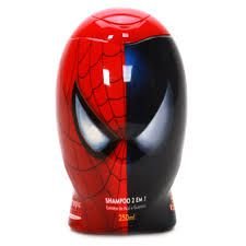 Shampoo Spider Man 2 em 1 com 250ml - Akla Industria de Cosmeticos
