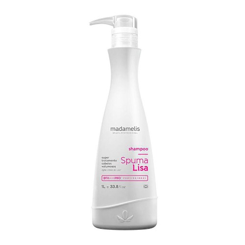 Shampoo Spuma Lisa 1l Madamelis Redução de Volume Alisamento MM-008