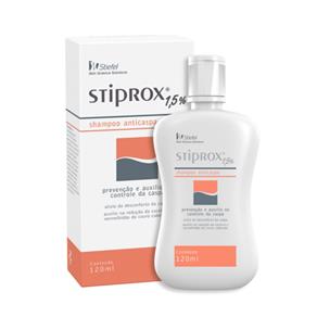 Shampoo Stiprox Frasco com 120 Ml (Ciclopirox Olamina 1,5%)