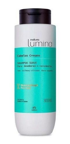 Shampoo Suave Cabelos Crespos Lumina - 300ml - Brasil