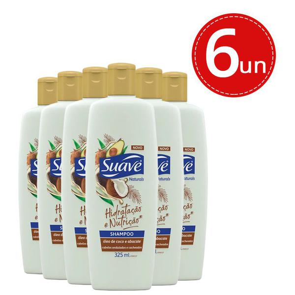 Shampoo Suave Naturals Hidratação e Nutrição 325ml Leve 6 Pague 3