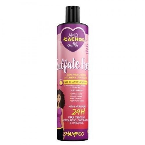 Shampoo Sulfate Free Amo Cachos Griffus 400Ml