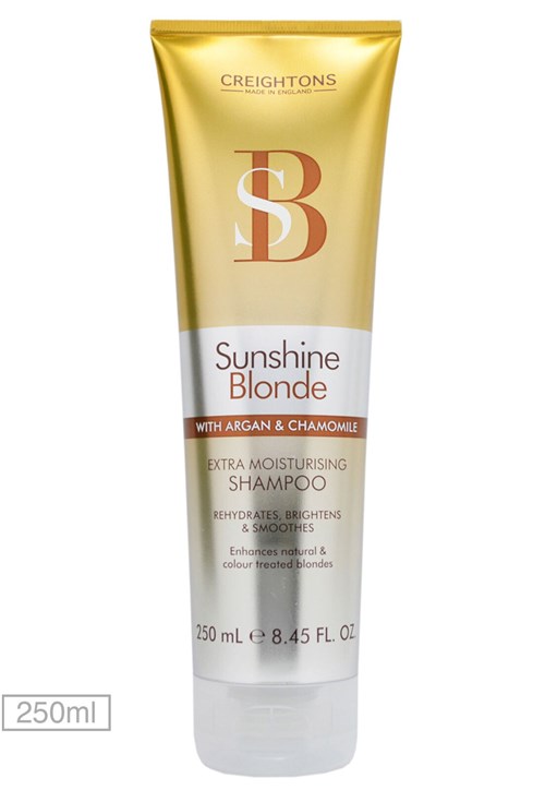 Shampoo Sunshine Blonde Extra Moisturising Creightons 250ml