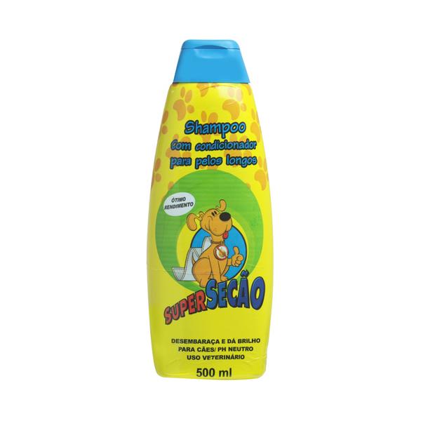 Shampoo Super Secão Pelo Longo - 500 ML - Petix
