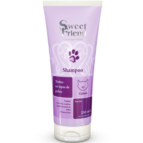 Shampoo Sweet Friend Intensive Care Todos Tipos de Pelo para Gatos 250ml