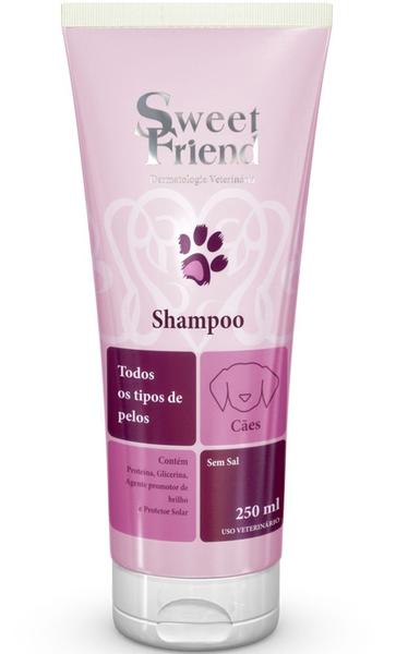 Shampoo Sweet Friend Intensive Care Todos Tipos de Pelos para Cães - 250ml