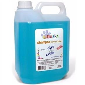 Shampoo Tchuska para Cachorro Gato Erva Doce 5 Litros