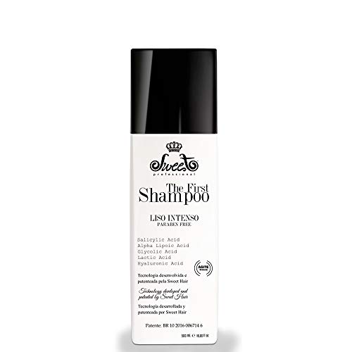 Shampoo The First Alisante Sem Formol Sweet Hair 500ml - para Todos os Tipos de Cabelo
