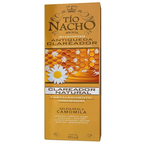 Shampoo Tío Nacho Antiqueda Clareador - 415ml - Genomma