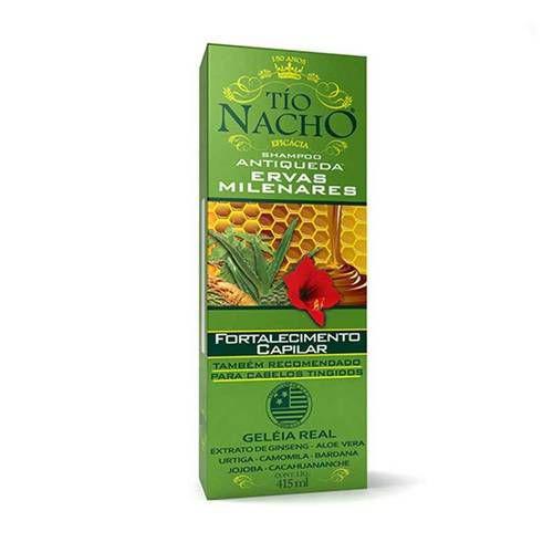 Shampoo Tio Nacho Antiqueda Ervas Milenares 415 Ml - Genomma