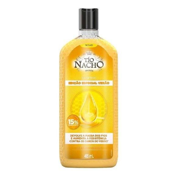 Shampoo Tio Nacho Especial Verão Geleia Real+Aloe Vera415 Ml - Genomma
