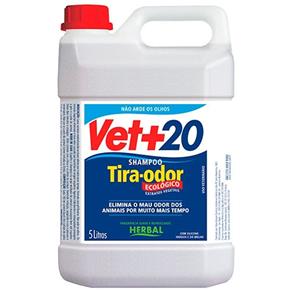 Shampoo Tira Odor Vet+20 Herbal 5L