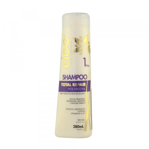 Shampoo Total Repair Pós Escova 280ml - Eico