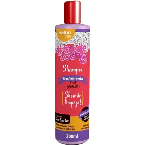 Shampoo Tratamento Pra Abalar Salon Line #Todecacho 300Ml