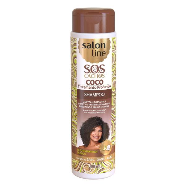 Shampoo Tratamento Profundo - S.O.S Cachos Coco - Loja Salon Line