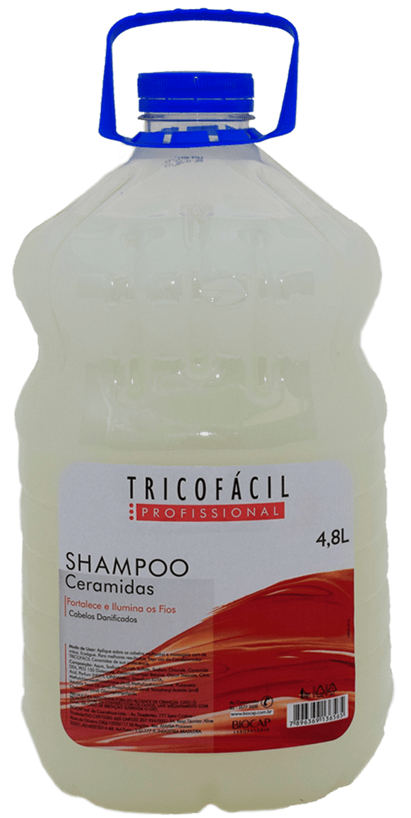 Shampoo Tricofácil Ceramídas 4,8L