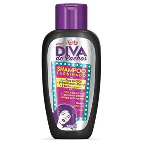 Shampoo Turbinado Niely Diva Cachos - 300ml