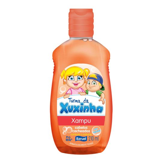 Shampoo Turma da Xuxinha Cacheado Infantil 210ml