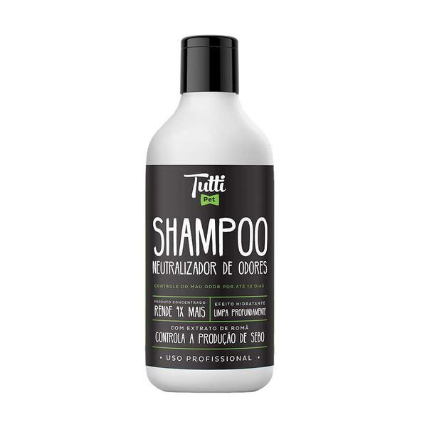 Shampoo Tutti Pet para Cães e Gatos Neutralizador de Odores - 500ml
