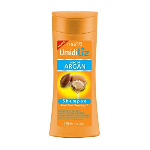 Shampoo Umidiliz Óleo de Argan 250ml, Muriel