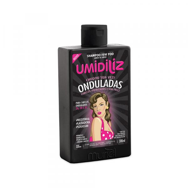Shampoo Umidiliz Onduladas 300ml - Muriel