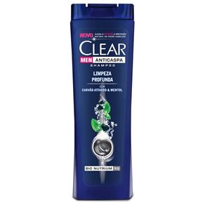 Shampoo Unilever Clear Limpeza Profunda 545966 – 200 ML