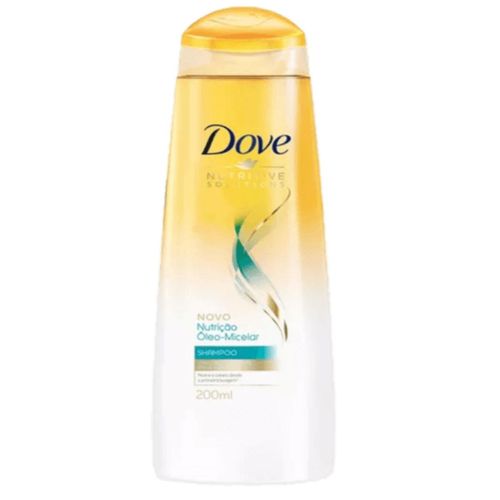 Shampoo Uso Diário Dove 200ml Nutricao Oleo Micelar