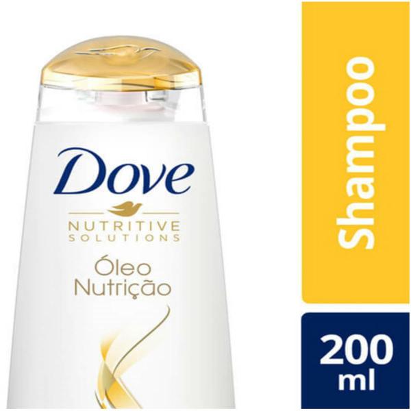 Shampoo Uso Diário Dove 200ml Óleo Nutrição