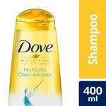 Shampoo Uso Diário Dove 400ml Nutricao Oleo Micelar